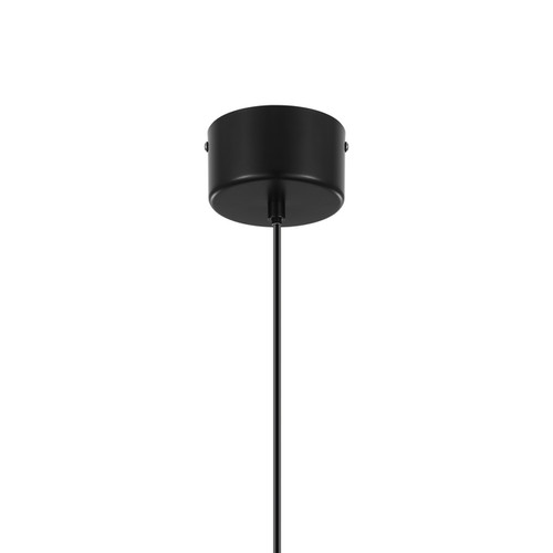 GoodHome Pendant Lamp Calume E27 38cm, matt black