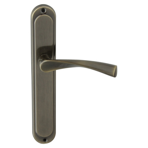 Ambition Door Handle Febe Bis, long, patina