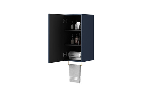 Bathroom Wall Cabinet MDF Nicole 70cm, dark blue