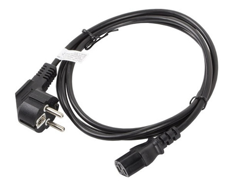 Lanberg Power Cable CEE 7/7 - IEC 320 C13 1.8m, black