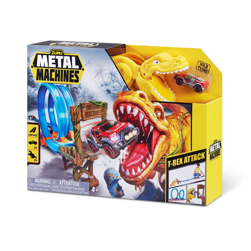 ZURU Metal Machines T-Rex Attack Track 4+