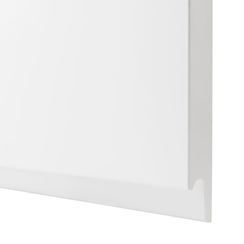 VOXTORP Drawer front, white matt white, 60x20 cm