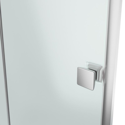 GoodHome Folding Shower Door Beloya 80 cm, chrome/transparent