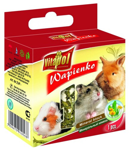 Vitapol Mineral Block for Rabbits & Rodents with Dandelion