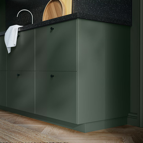 HAVSTORP Cover panel, deep green, 62x80 cm