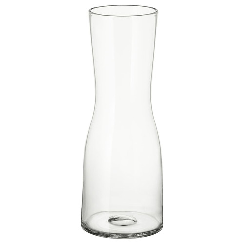 TIDVATTEN Vase, clear glass, 30 cm