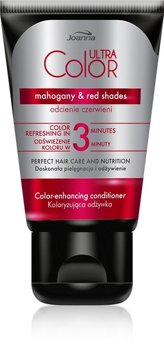 Joanna Ultra Color Color-Enhancing Conditioner Mahogany & Red Shades 100g