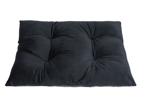 MIMIKO Pets Dog Cushion Velvet 70x50cm, black