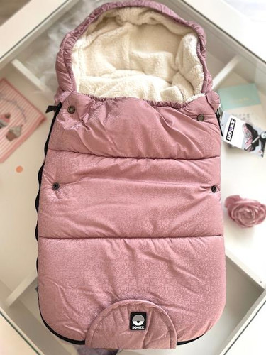 Dooky Car Seat Footmuff 0-9m, Frosted Pink Sapphire