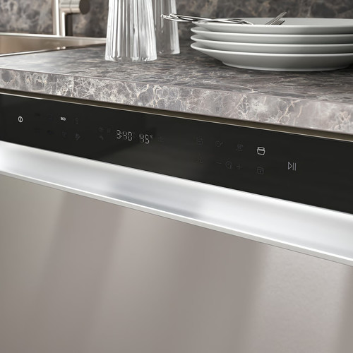 SÖDERBODA Built-in dishwasher, IKEA 500 stainless steel colour, 60 cm
