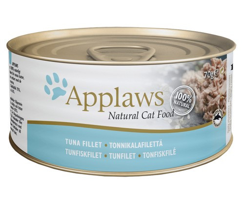 Applaws Natural Cat Food Tuna Fillet 70g