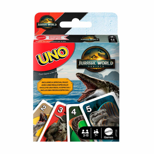 UNO Jurassic World Rebirth JFT28 7+
