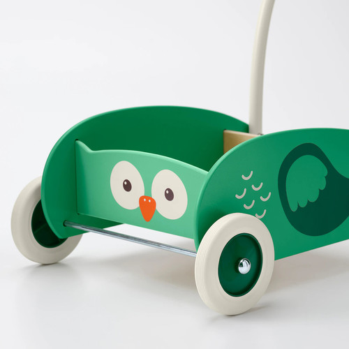 UPPSTÅ Toddler walker, green