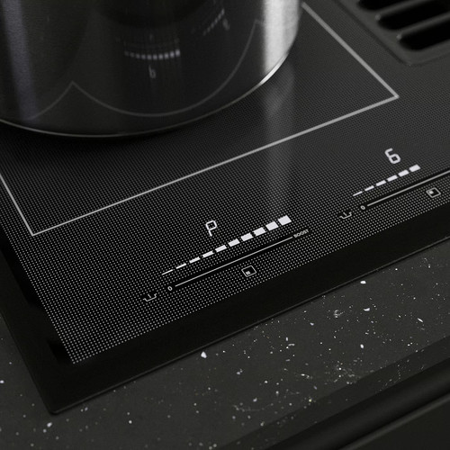TÄCKNAN Ind hob/int extractor w recirc kit, IKEA 500/black