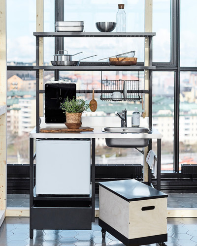 TILLREDA Fridge, freestanding/white, 43 l