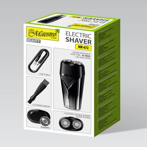 Feel Maestro Travel Electric Shaver USB-C MR-672