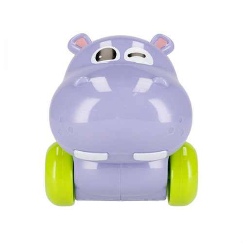 Bam Bam Cartoon Slide Car with Rattle Hippo 6m+