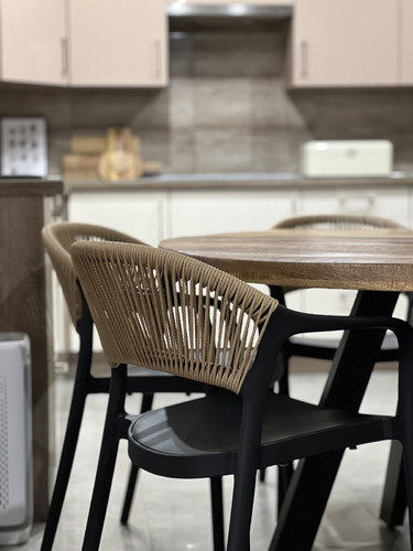 Chair Osma, outdoor, black