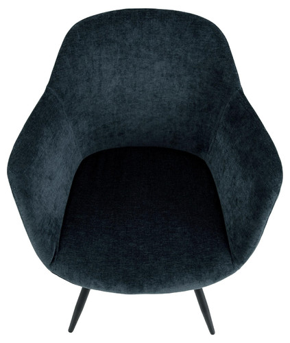 Upholstered Chair Noella, dark blue