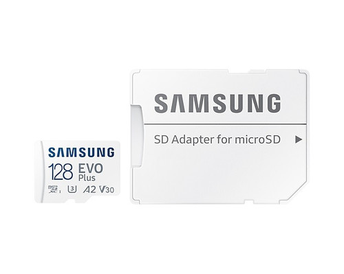 Samsung EVO Plus SDXC Card 128GB with Adapter MB-MC128KA/EU