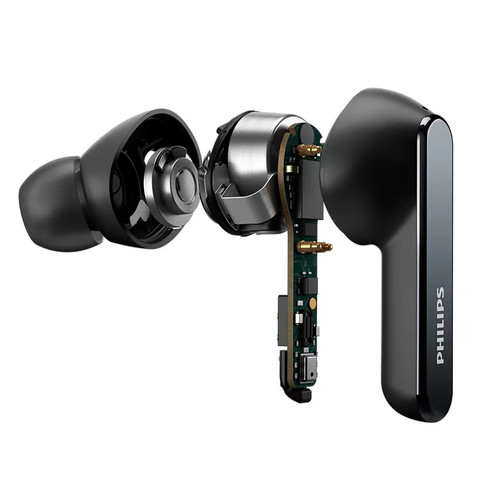 Philips True Wireless Earphones In-Ear Headphones Bluetooth TAT5506BK/00, black