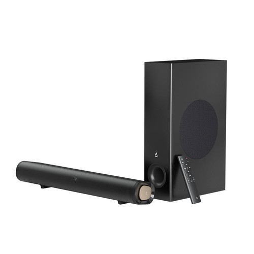 Creative Stage Pro 2.1 Soundbar with Subwoofer, Black