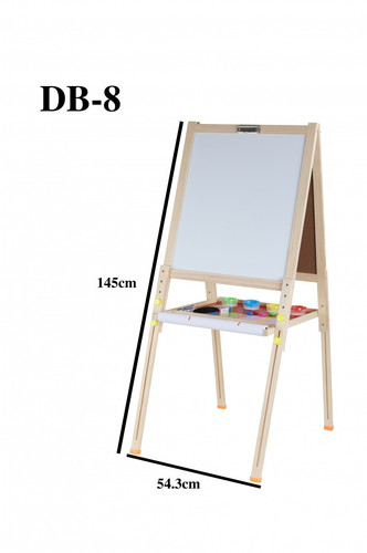 Wooden Whiteboard with Accessories 3+