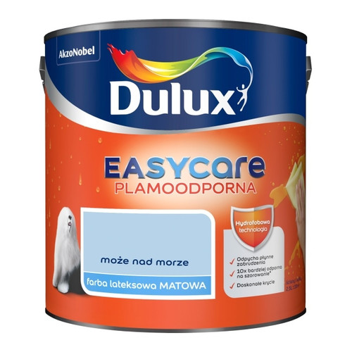 Dulux EasyCare Matt Latex Stain-resistant Paint 2.5l maybe sea