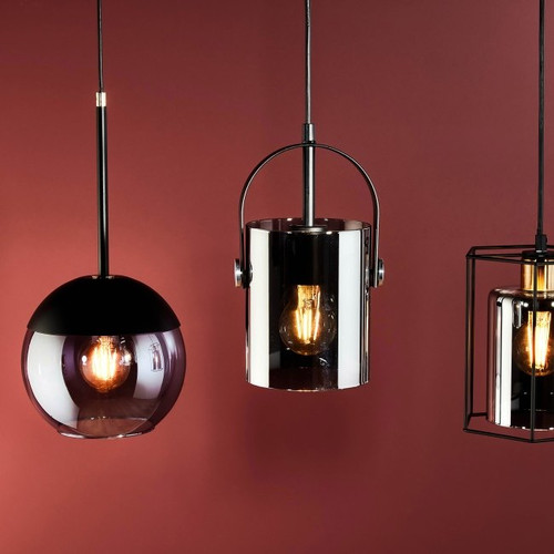 Pendant Lamp Volda 1-p, black