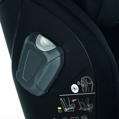 Jané Adjustable Child Car Seat Maximum Safety iRacer 100-150cm, dim grey