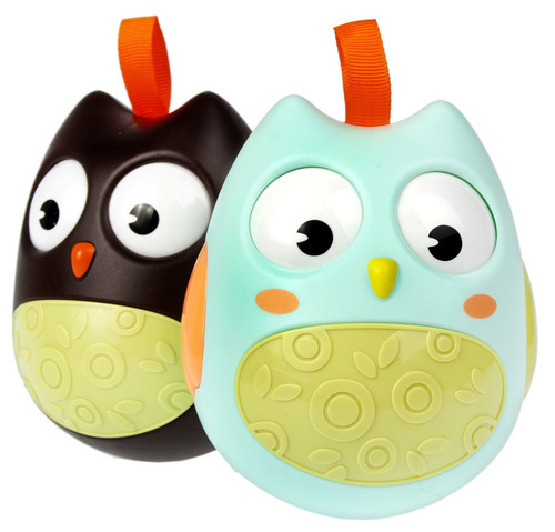 Bam Bam Owl Roly-Poly 1pc, random colours, 3+