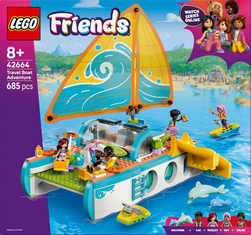 LEGO Friends Adventure Boat 8+