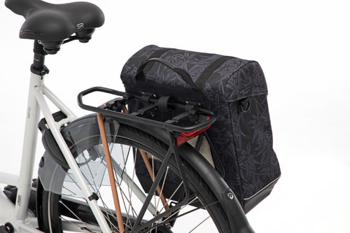 Newlooxs Bicycle Bag Bamboo Alba single, black