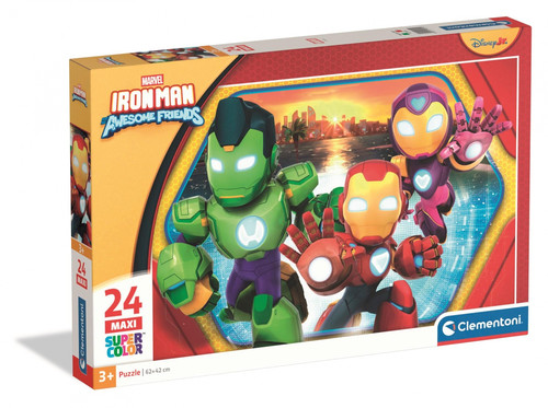 Clementoni Children's Puzzle Iron Man 24pcs 3+