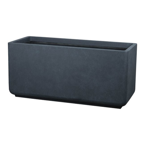 Outdoor Plant Pot Trough 80cm, dark grey