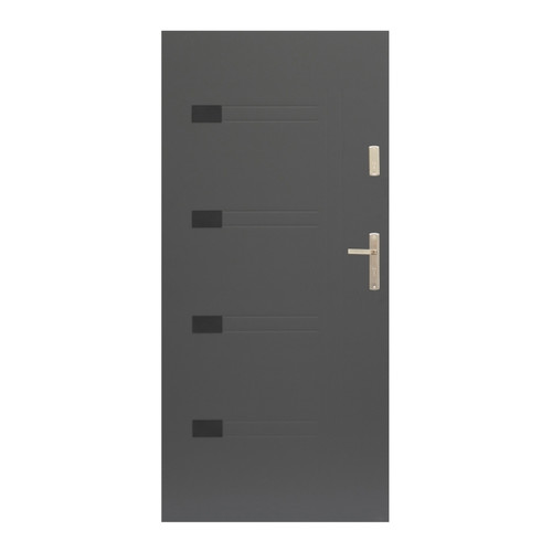 Entrance Door External Door Prado 80, left, anthracite