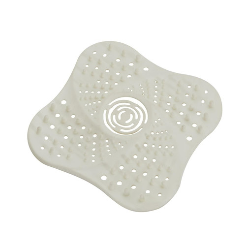 Silicone Drain Strainer, white