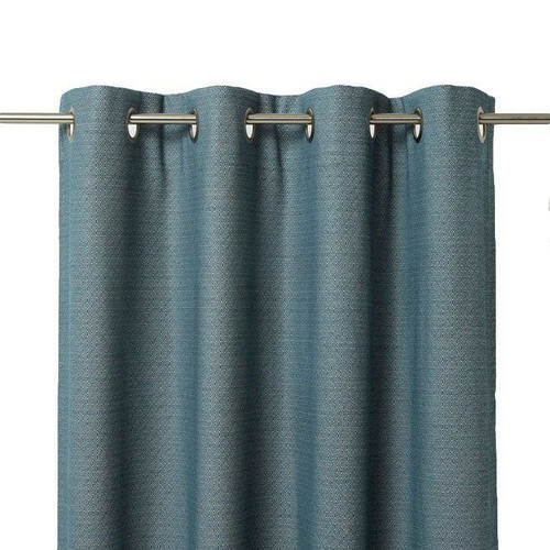 Curtain GoodHome Digga 140x260cm, sea blue