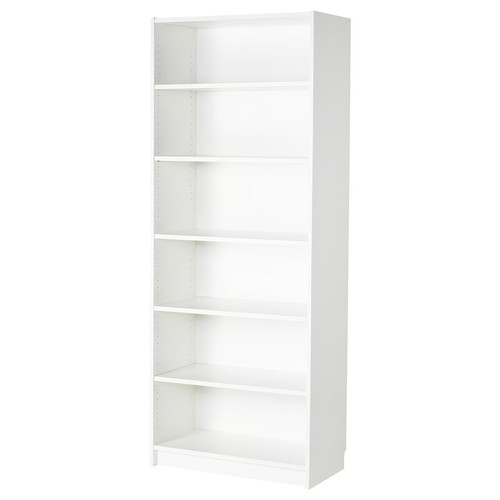 BILLY Bookcase, white, 80x40x202 cm