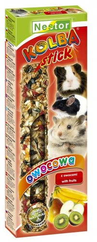 Nestor Rodent Sticks with Fruits 2pcs