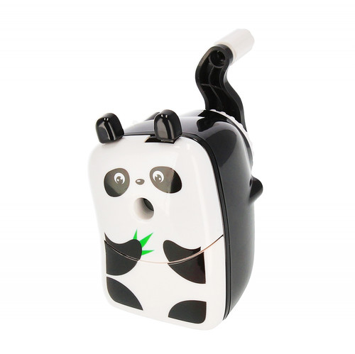 Starpak Plastic Sharpener with Hand Crank Panda