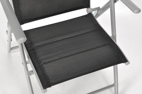 Outdoor Chair MODENA, aluminium, black