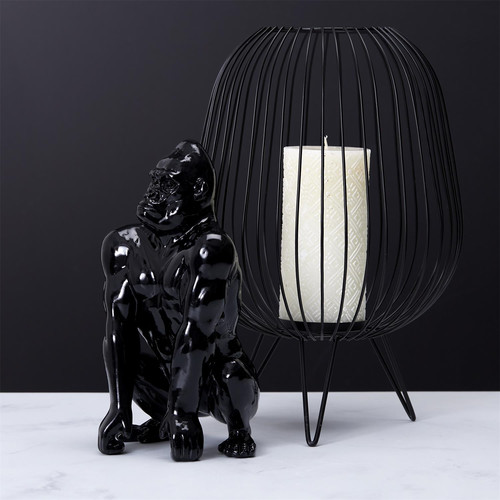 Decoration Gorilla, black