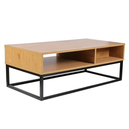 Coffee Table Abbott, oak/black