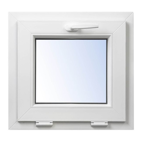 Tilt Triple-Pane PVC Window 565 x 535 mm, white