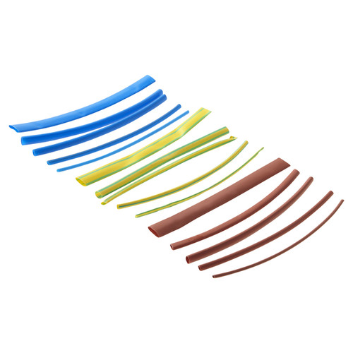 Heat-shrink Tubing 2-8mm, assorted colours, 15pcs