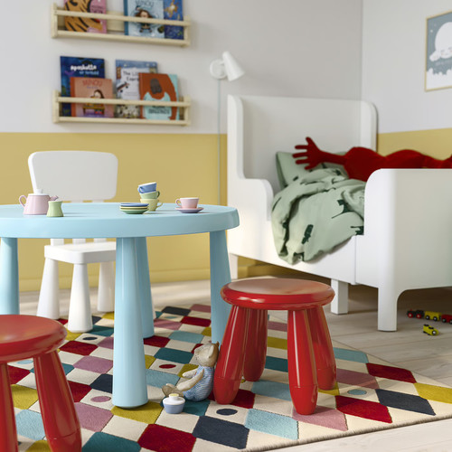 MAMMUT Children's stool, indoor/outdoor/red