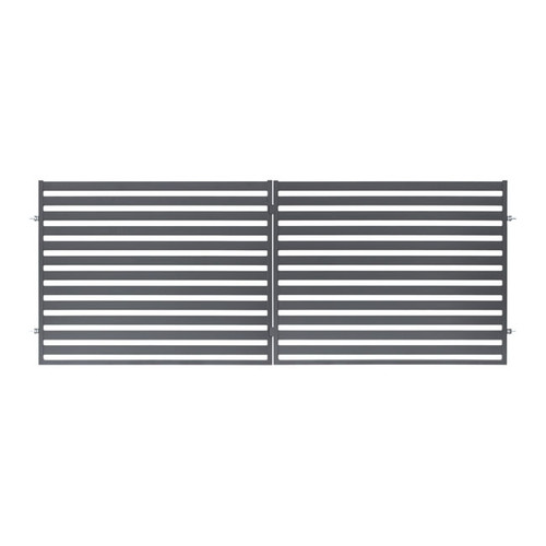 Double Swing Gate Steel 400 x 154 cm