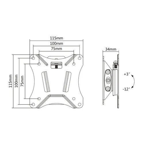 NewStar TV/Monitor Wall Mount 10-30" 25kg