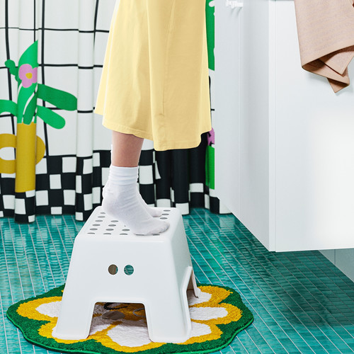 BOLMEN Step stool, white
